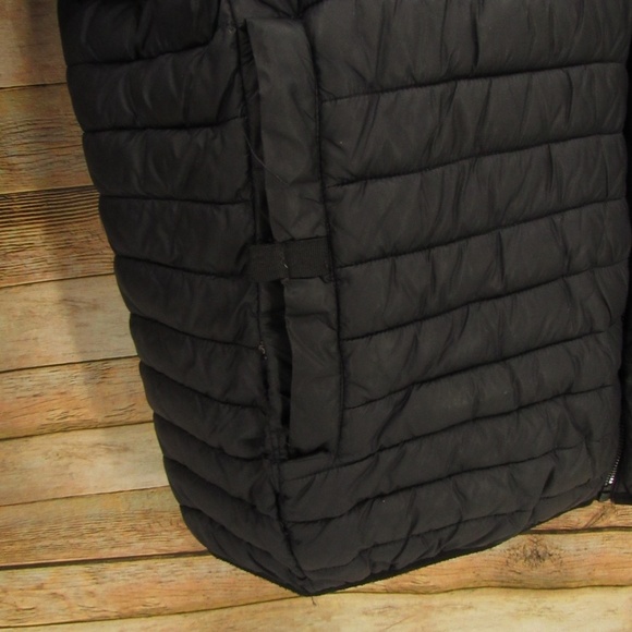 Karl Lagerfeld Black Hooded Puffer Jacket Men's XXL - Picture 10 of 16